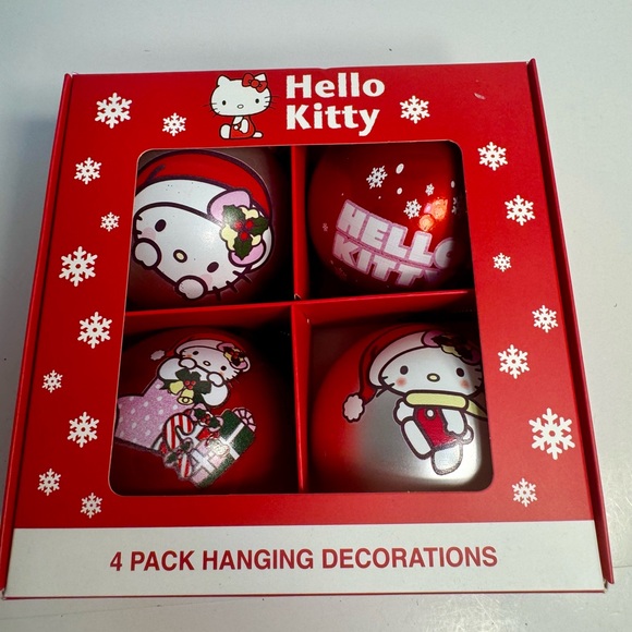 NWT. Disney Primark ornament set of 4 Hello Kitty - Picture 6 of 11
